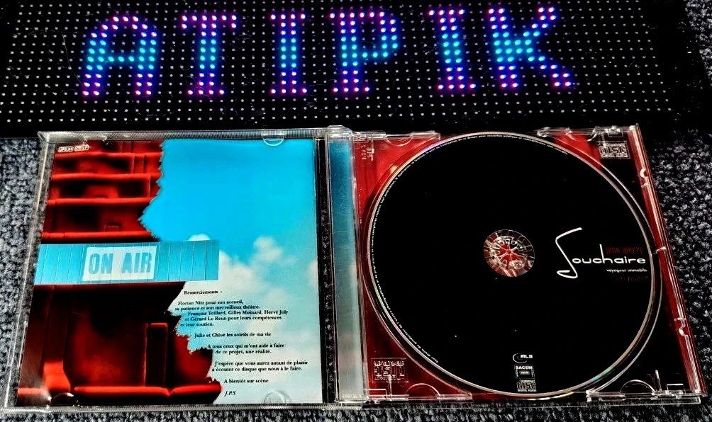 🎤 Jean Pierre Jouchaire - Voyageur Immobile  - En Public - CD Raúro – photo 3